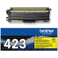 Brother TN423Y Yellow High Yield Laser Toner Cartridge