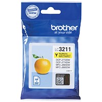 Brother LC3211Y Yellow Inkjet Cartridge
