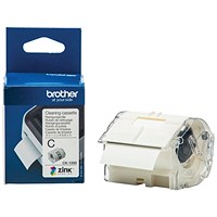 Brother CK-1000 Cleaning Cassette, For use with VC-500W, 50mmx2m