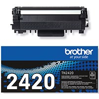 Brother TN2420 Black High Yield Laser Toner Cartridge