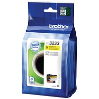Brother LC3233Y Inkjet Cartridge High Yield Yellow LC3233Y