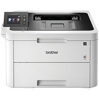 Brother HL-L3270CDW A4 Wireless Colour Laser Printer, White