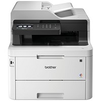 Brother MFC-L3770CDW A4 Wireless 4 in 1 Colour Laser Printer, White