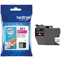 Brother LC421M Inkjet Cartridge Magenta LC421M