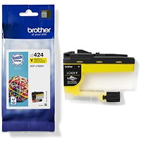 Brother LC424Y Inkjet Cartridge Yellow LC424Y