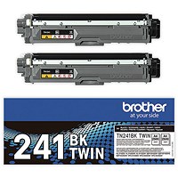 Brother TN-241BKTWIN Toner Cartridge Black Twinpack TN241BKTWIN