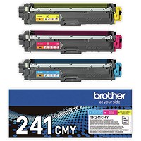 Brother TN-241CMY Toner Cartridge (Pack of 3) CMY TN241CMY