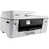 Brother MFC-J6540DW A3 Wireless All-In-One Colour Inkjet Printer, White