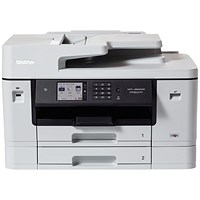 Brother MFC-J6940DW A3 Wireless All-In-One Colour Inkjet Printer, White