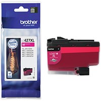 Brother LC427XLM Inkjet Cartridge High Yield Magenta LC427XLM