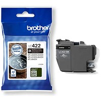 Brother LC422BK Inkjet Cartridge Black LC422BK Brother LC422BK Inkjet Cartridge Black LC422BK