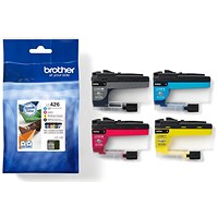 Brother LC426 Inkjet Cartridge CMYK Multipack LC426VAL