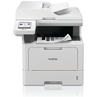 Brother MFC-L5710DN A4 Wired All-In-One Mono Laser Printer, White