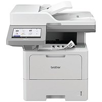 Brother MFC-L6910DN A4 Wireless All-In-One Mono Laser Printer, White Brother MFC-L6910DN A4 Wireless All-In-One Mono Laser Printer, White