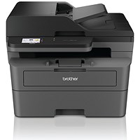 Brother DCP-L2660DW A4 Wireless 3-In-1 Mono Laser Printer, Grey