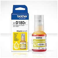 Brother Ink Bottle Super High Yield Yellow BTD180Y