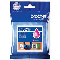 Brother LC-521M Magenta Ink Cartridge LC521M