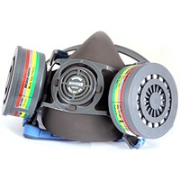 Beeswift Twin Filter Abek Ready Mask and Filters, Grey Beeswift Twin Filter Abek Ready Mask and Filters, Grey