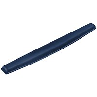 Fellowes Memory Foam Keyboard Wrist Rest, Blue