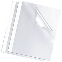 Fellowes A4 Thermal Binding Covers 3mm White - Pack of 100