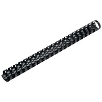 Fellowes Plastic Binding Combs, 21 Ring, 16mm, Black, Pack of 100