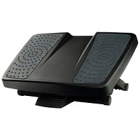 Fellowes Professional Series Ultimate Height Adjustable Foot Support, Black
