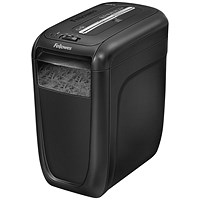 Fellowes 60Cs Deskside P-4 Cross Cut Shredder, 22 Litres