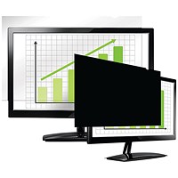 Fellowes Privacy Filter, Frameless, 24 Inch Widescreen, 16:9 Screen Ratio