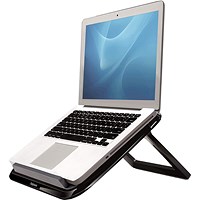 Fellowes I-SPIRE Laptop Quicklift Stand, Adjustable Tilt, Black