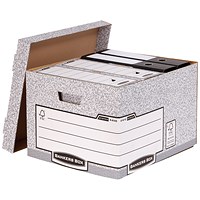 Heavy Duty Bankers Box, Large, Pack of 10