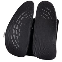 Fellowes Back Angel Back Support Black