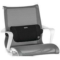 Fellowes PlushTouch Back Support Black
