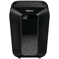 Fellowes Powershred LX70 P-4 Cross-Cut Shredder, 18 Litres, Black