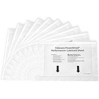 Fellowes Powershred Performance+ Lubricant Sheets (Pack of 10) 4025601