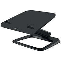 Fellowes Hana Laptop Riser, Adjustable Height and Tilt, Black Fellowes Hana Laptop Riser, Adjustable Height and Tilt, Black