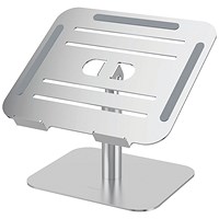 Fellowes Alumia Desk Based Laptop Stand Silver