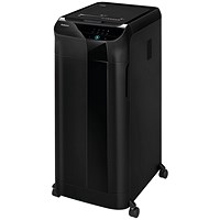 Fellowes AutoMax 550C P-4 Cross Cut Shredder, 83 Litres - Get Fellowes Powershred LX220 P-4 Mini-Cut Shredder, 30 Litres Free
