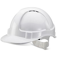 Beeswift Economy Vented Safety Helmet, White