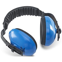 Beeswift Superior Headband Ear Defenders, Blue