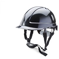 Beeswift Reduced Peak Helmet, Black
