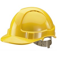 Beeswift Comfort Vented Safety Helmet, Yellow Beeswift Comfort Vented Safety Helmet, Yellow