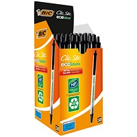 Bic Ecolutions Clic Stick Black (Pack of 50) Bic Ecolutions Clic Stick Black (Pack of 50)