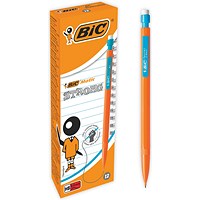 Bic Matic Mechanical Pencil, 0.9mm, HB, Pack of 12