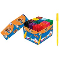 Bic Visa Felt Class Pack, Assorted Colours, Pack of 288