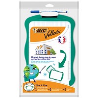 Bic Velleda Portable Eco Whiteboard, Green Frame, 210x310mm