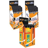 Bic Cristal Ballpoint Pen Medium Black (Pack of 50) Buy 2 Get FOC x50 Bic Clic Stick Black