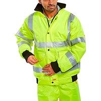 Beeswift Super Bomber Jacket, Saturn Yellow, Large