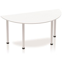 Impulse Semi-circular Table, 1600mm, White