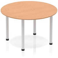 Impulse Circular Table, 1200mm, Oak