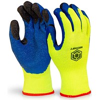 Beeswift Latex Thermo-Star Fully Dipped Gloves, Saturn Yellow, 2XL Beeswift Latex Thermo-Star Fully Dipped Gloves, Saturn Yellow, 2XL